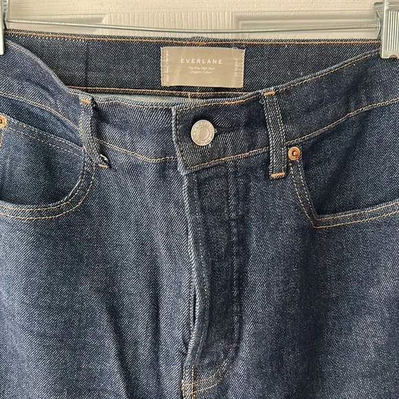 Everlane Raw stretch denim / high waist size 28 - Picture 3 of 9